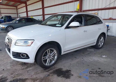2016 Audi Q5 2.0T Premium из США, поврежденный, VIN WA1L2AFP4GA096246